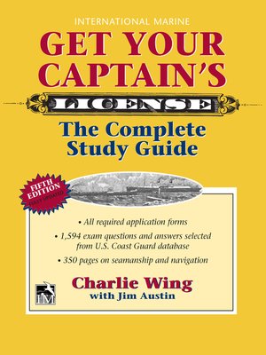 cover image of Get Your Captain's License, 5th Edition